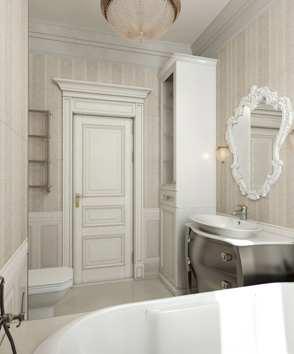 欧式风格浴室装修设计图片