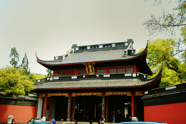 岳王庙图片