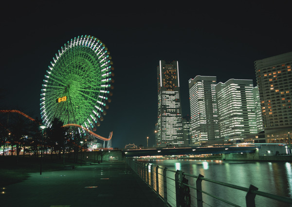 城市夜景图片