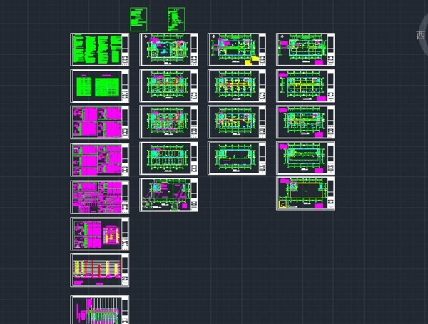 10层办公楼电气设计图