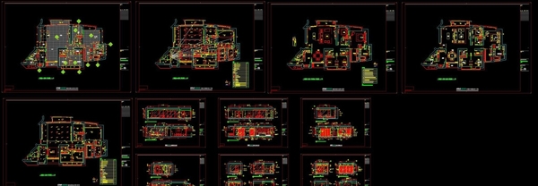家居住宅CAD设计图图片