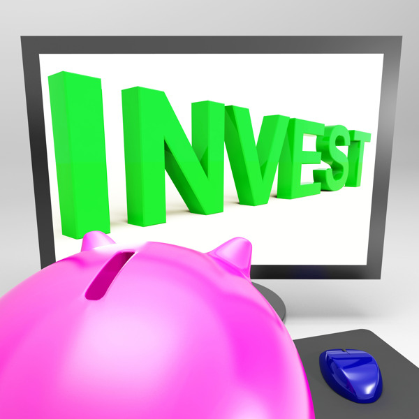 屏幕上显示了越来越多投资者投资股票