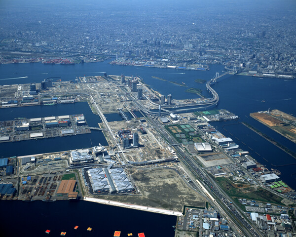 城市素材俯景