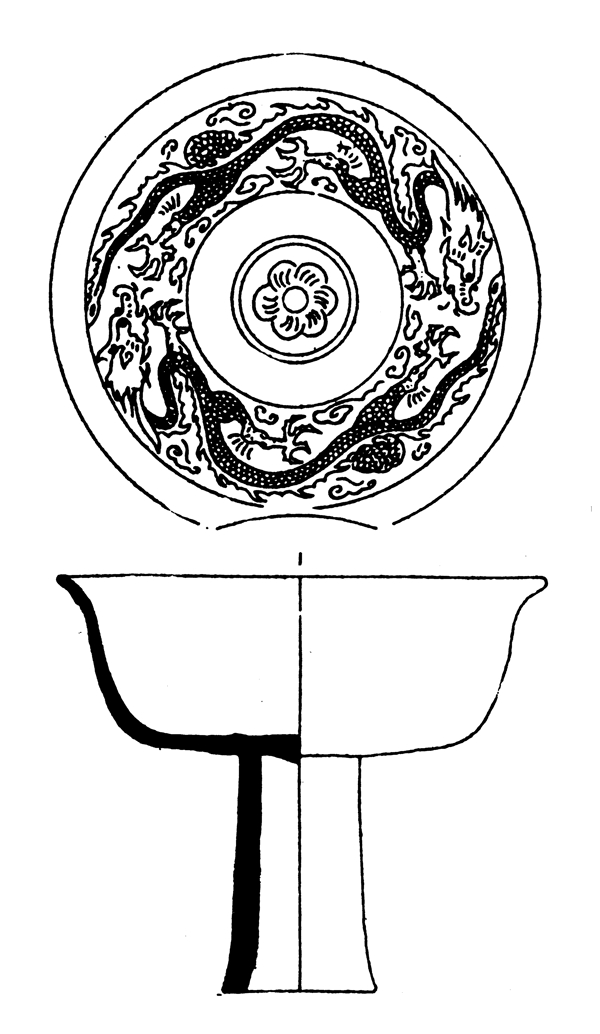 器物图案元明时代图案中国传统图案088