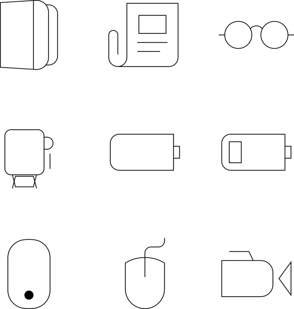 icons电器用品图标