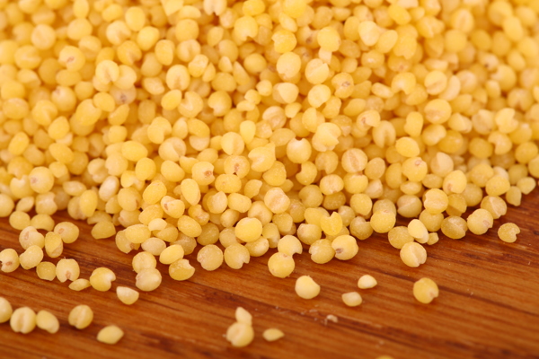 五谷杂粮系列小米黄米摄影图图片