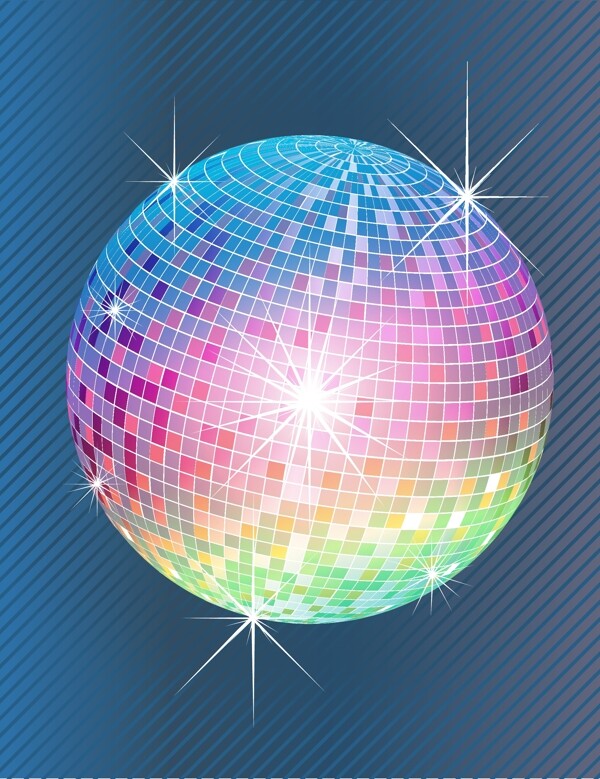 disco幻彩水晶球