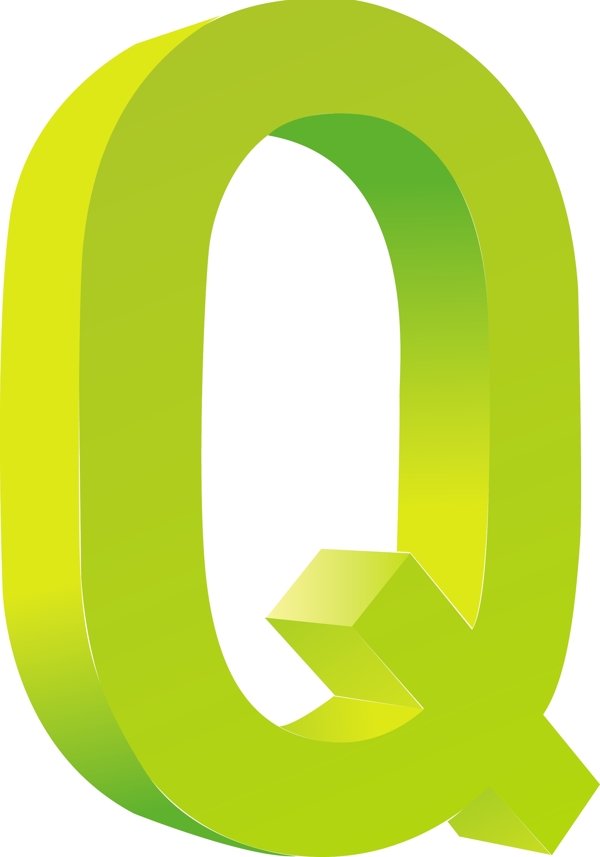 字母q图标素材