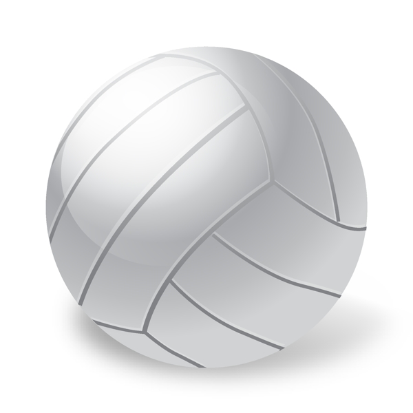 排球运动矢量矢量AIAI插画设计智能球矢量插画设计