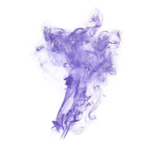 紫色烟雾png素材