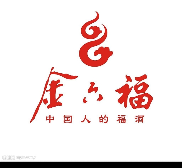 金六福酒标志图片