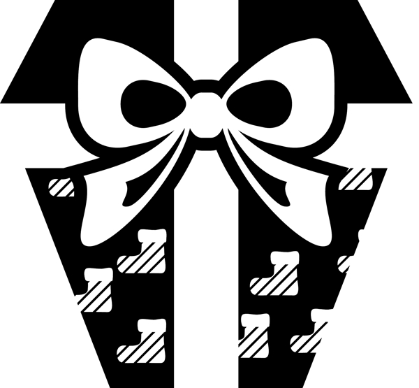 手绘礼物盒icon图标