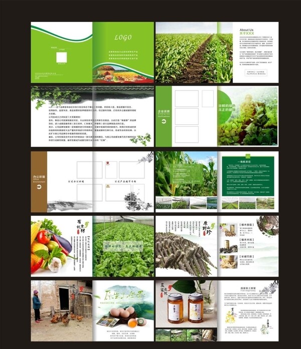 企业农业画册