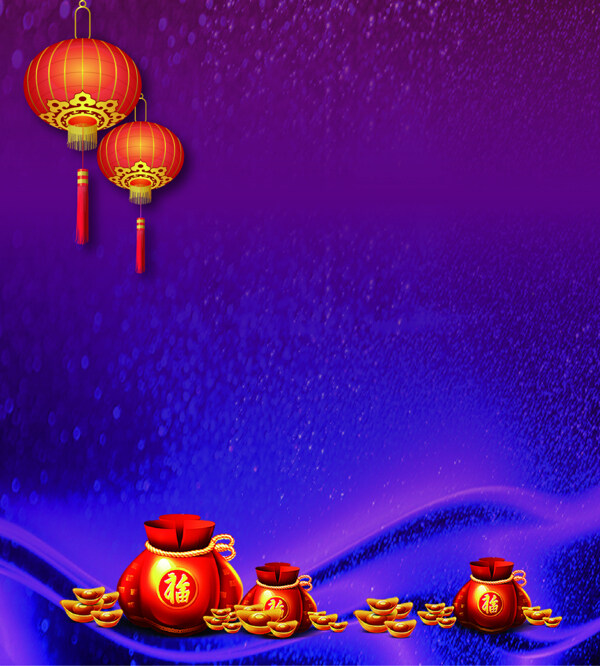 矢量中国风新年节日背景素材