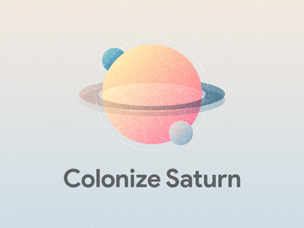 土星标志icon图标sketch素材