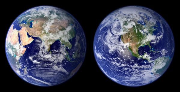 地球与洲图片