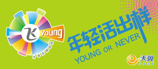 飞young展板图片