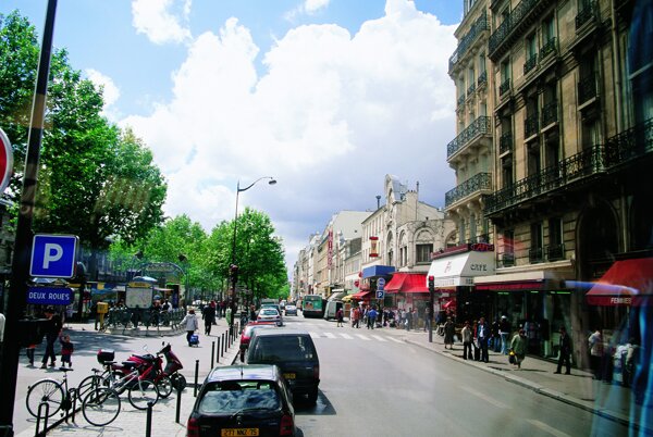 巴黎街头图片