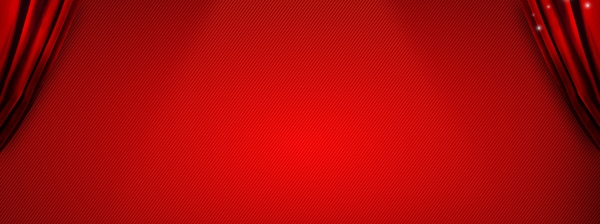 红色舞台banner背景图