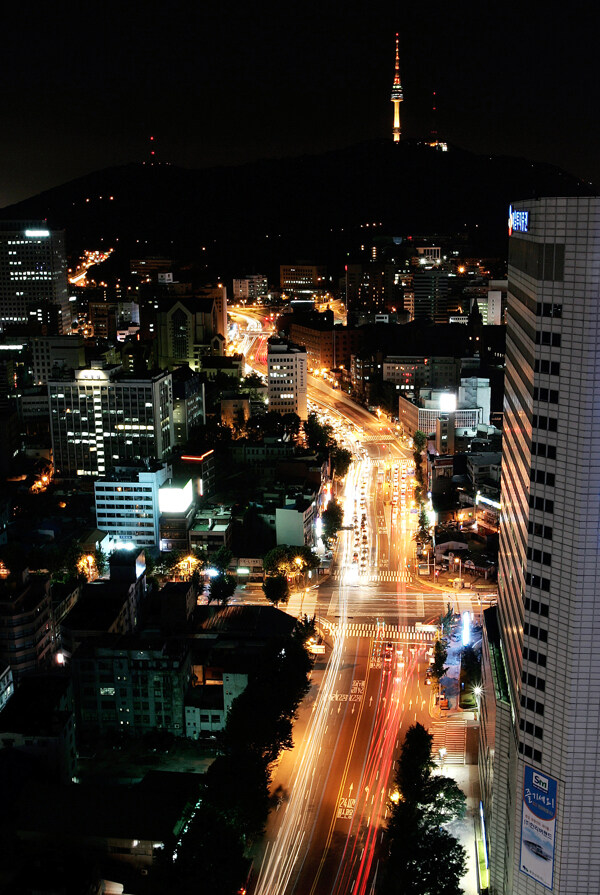 全球首席大百科城市夜景景色建筑灯光繁华都市