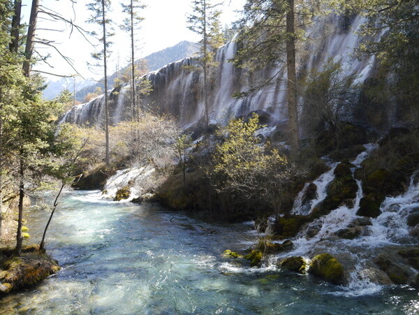 九寨沟山水图片