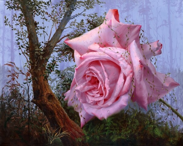 淇勭綏鏂壓鏈AlexeiAntonov闈欑墿静物花卉油画超写实主义油画静物