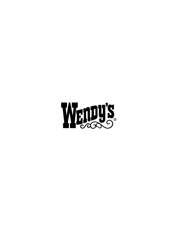 Wendys1logo设计欣赏Wendys1知名餐馆标志下载标志设计欣赏