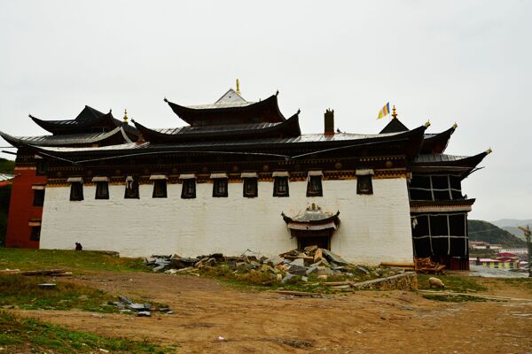 甘肃郎木寺风光