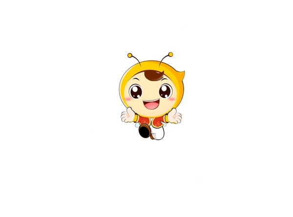 蜜蜂蜂蜜吉祥物图片
