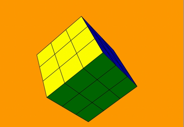 立方体转动
