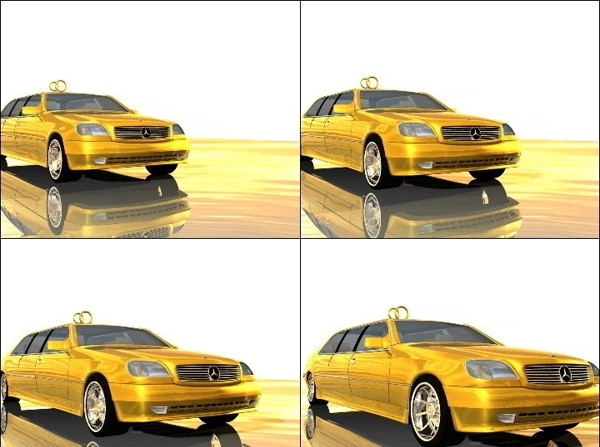 汽车3D素材图片