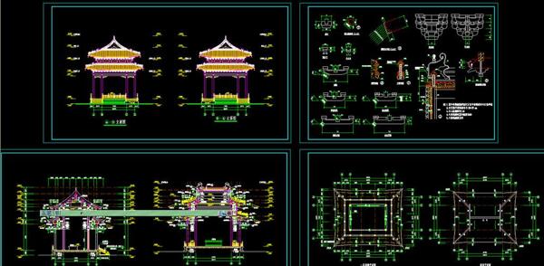 万佛亭施工图