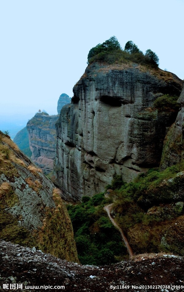 古邑龙川霍山图片