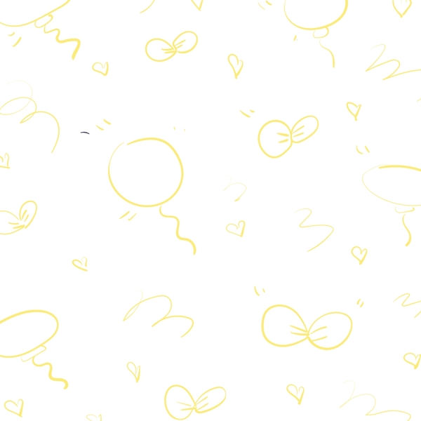 黄色花纹底纹插图