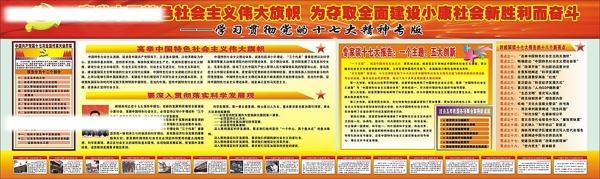 学习精神板报宣传栏图片