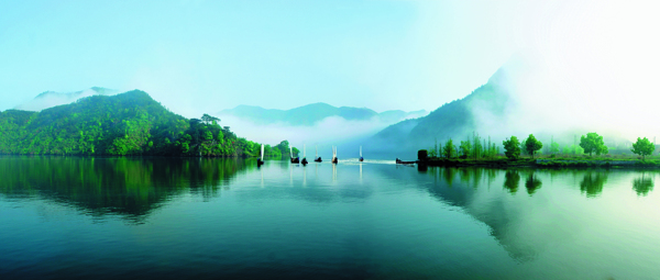 仙宫湖图片