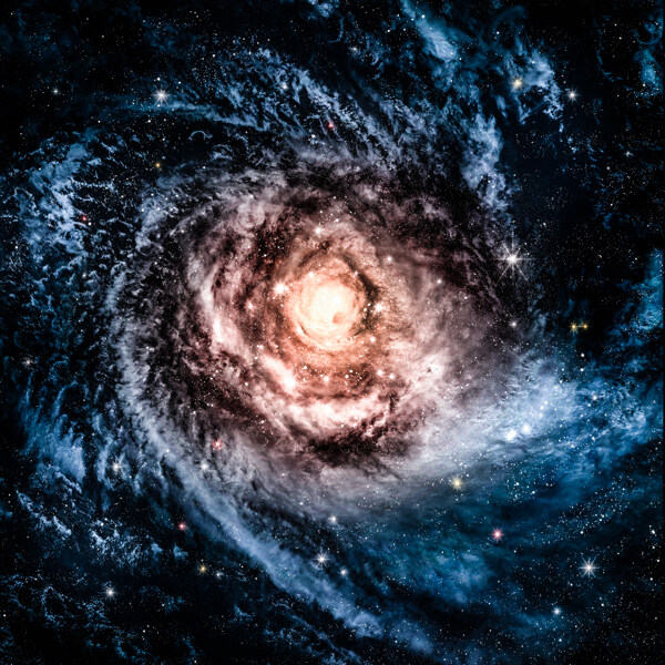 涡锅银河系图片