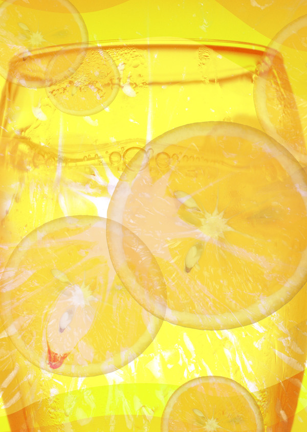 橙汁梦幻底图图片