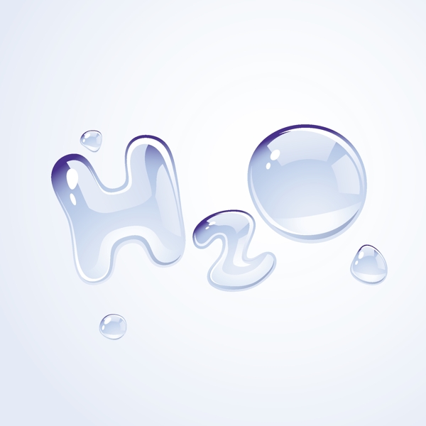 H2O水滴状载体