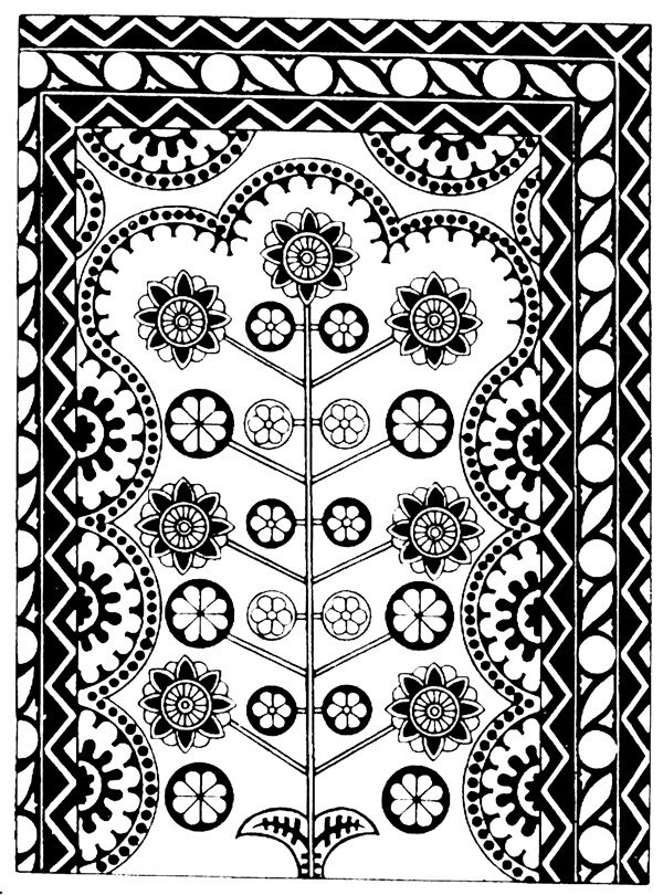 织物布料纹样传统图案0051