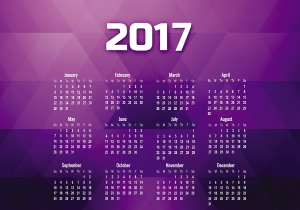 2016日历设计