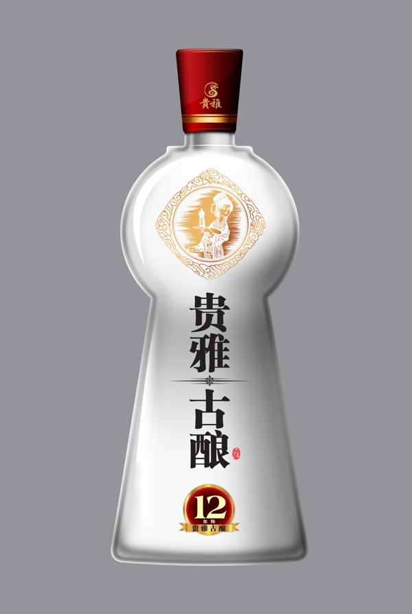 白酒酒瓶图片