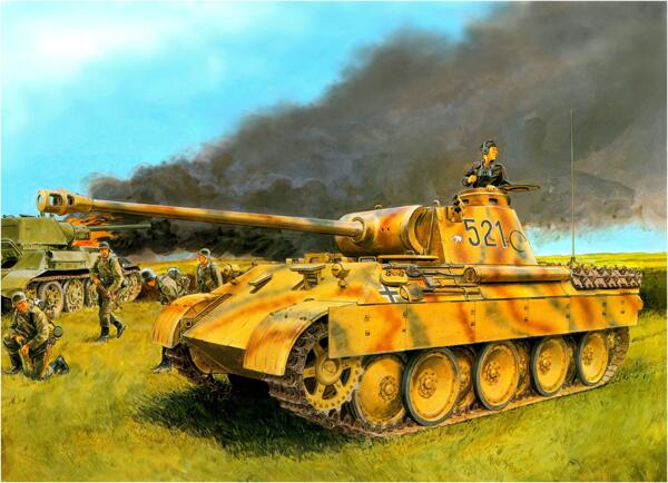 二战德军豹式A型坦克