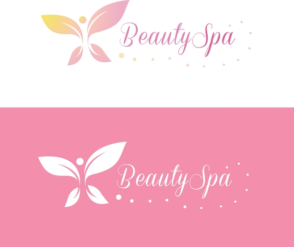 美容spa标志logo模板