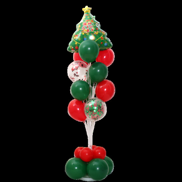 圣诞气球树图片