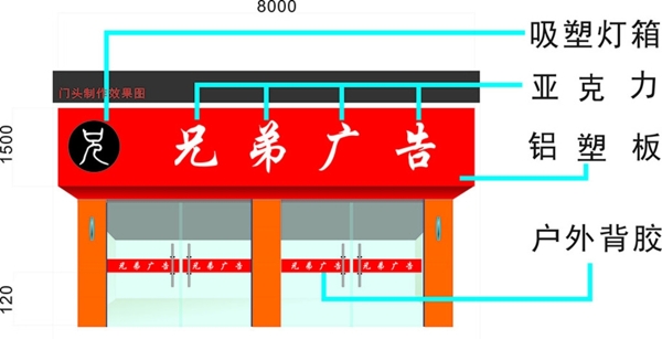 门头效果图