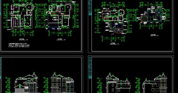 10号别墅建筑施工图