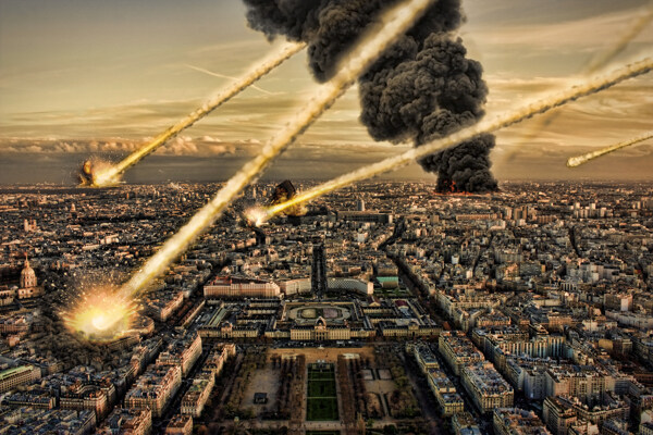 城市核爆炸图片