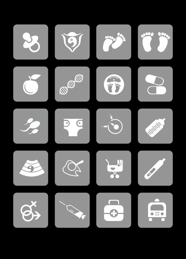 医疗母婴图标icon