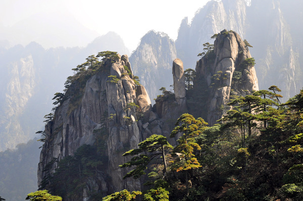 黄山奇峰图片